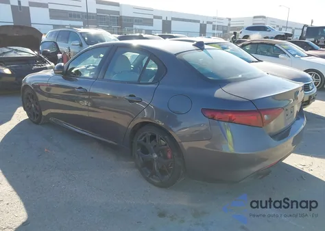 2020 Alfa Romeo Giulia Rwd z USA, uszkodzony, nr VIN ZARFAMAN9L7635681